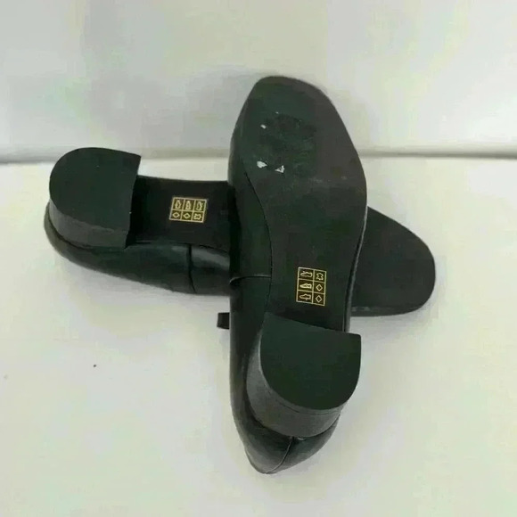 NWT TOP-TIER MARY JANE BLACK LEATHER size 9 - Picture 7 of 7